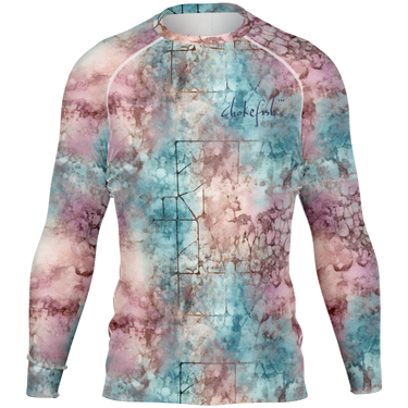 Chokefish™ Long Sleeve Rashguard Acid-Wash Men's Shirt-003